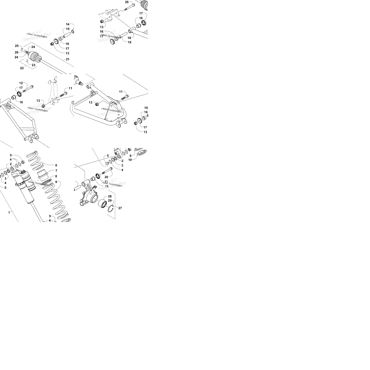 Rear Suspension Assembly
