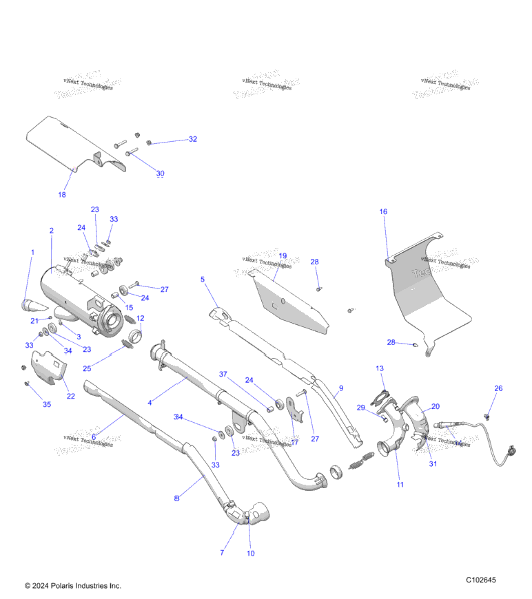 Engine, Exhaust