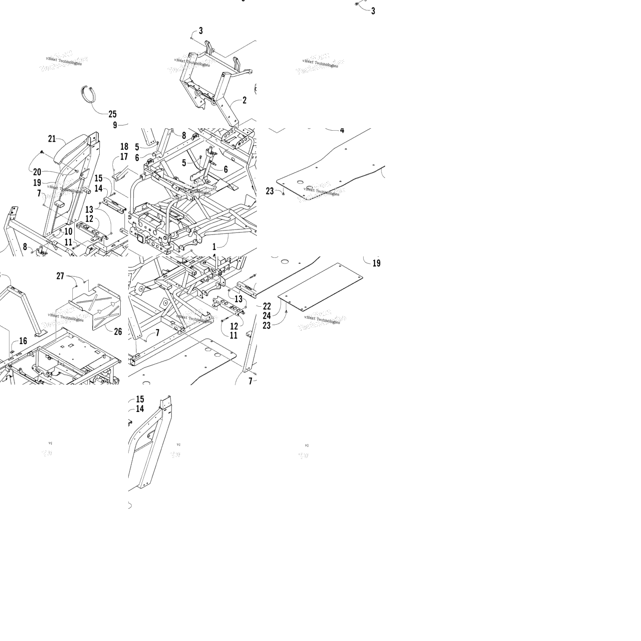 Frame And Related Parts