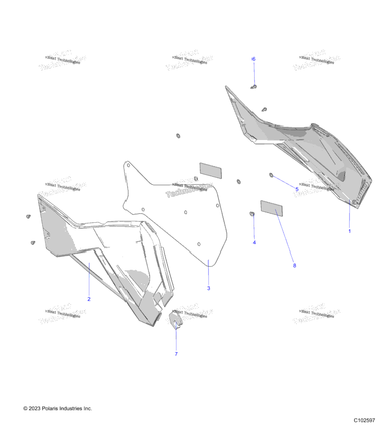 Body, Side Panels