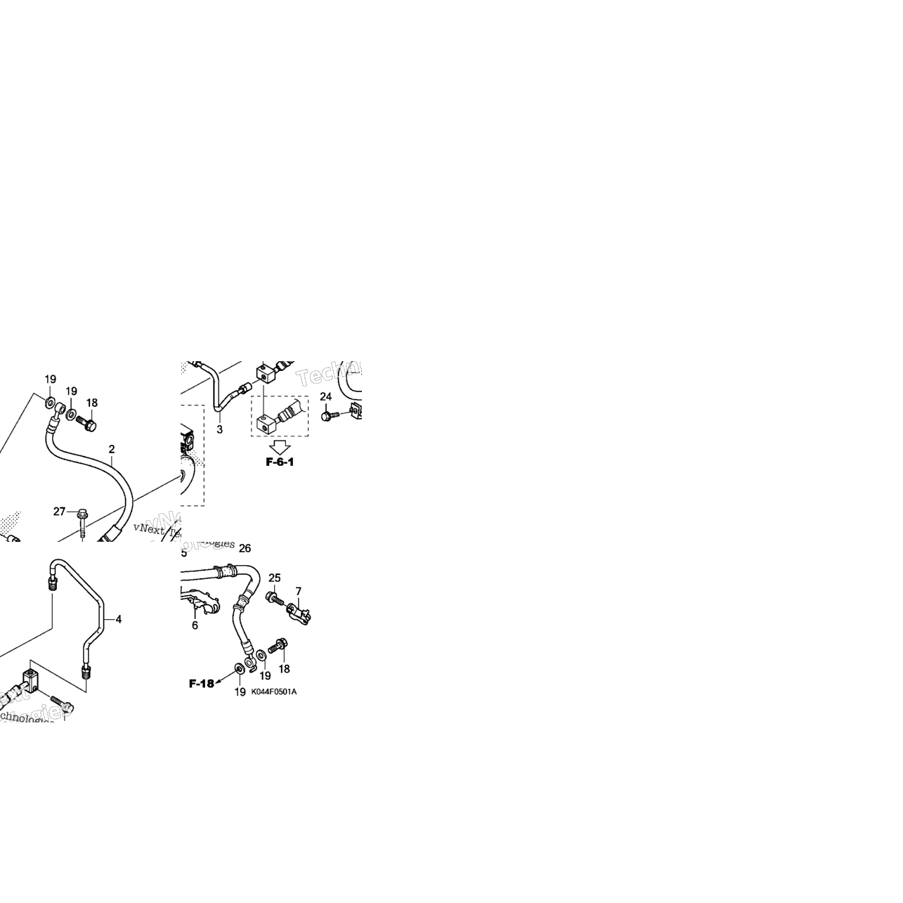 Front Brake Master Cylinder (Nss300a)