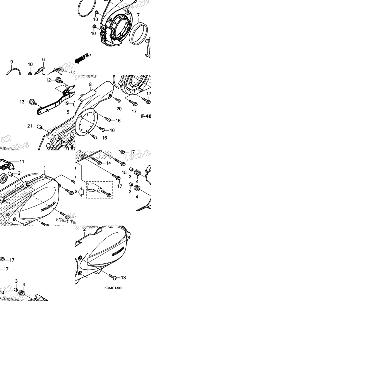 Left Crankcase Cover
