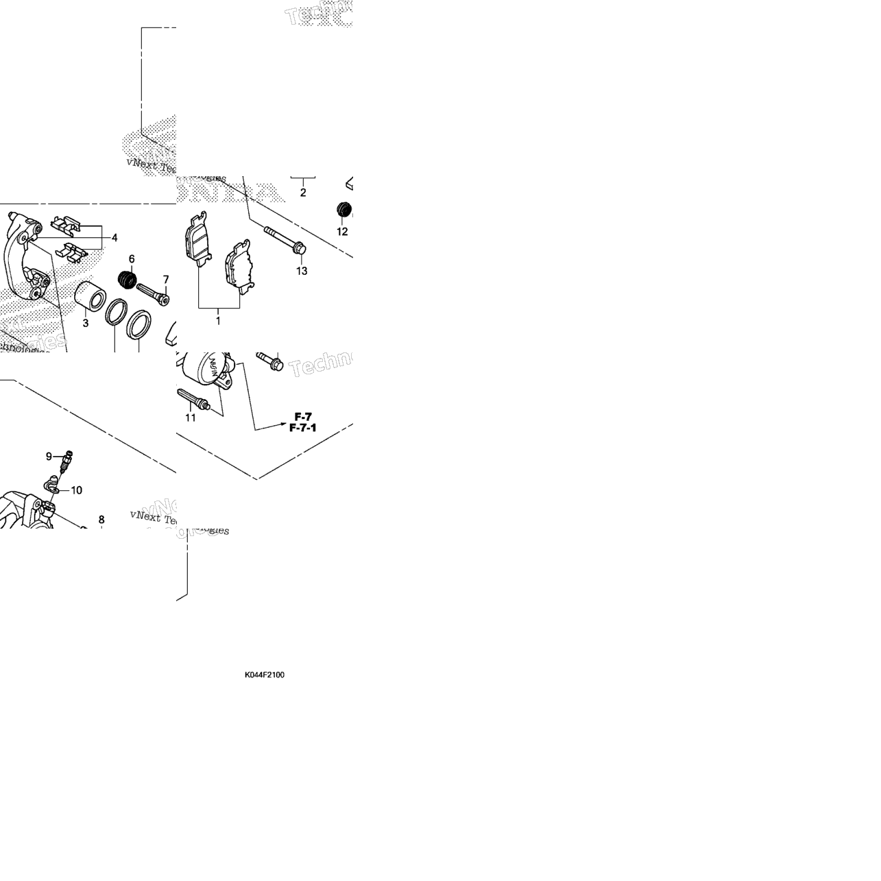 Rear Brake Caliper
