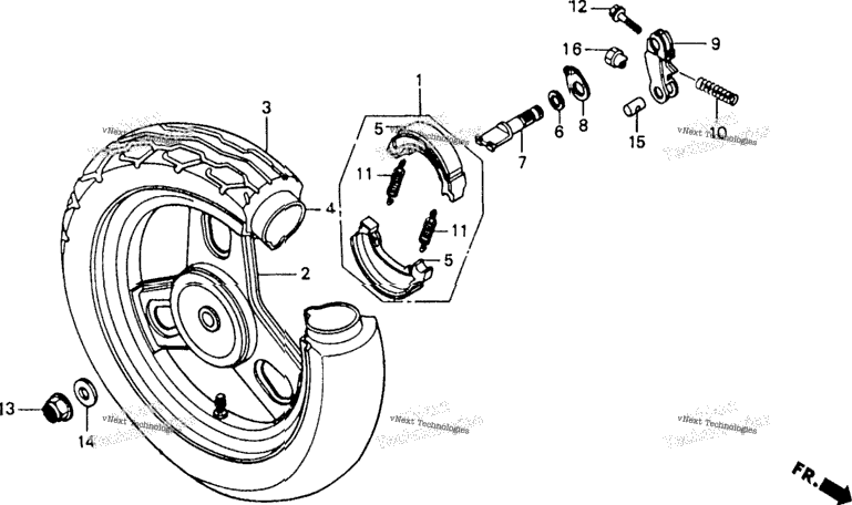 Rear Wheel