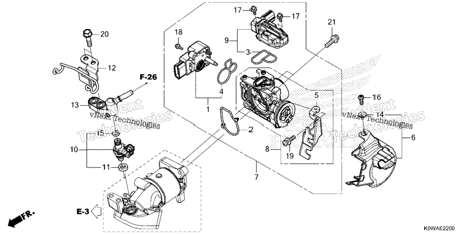 Throttle Body@Fuel Injector