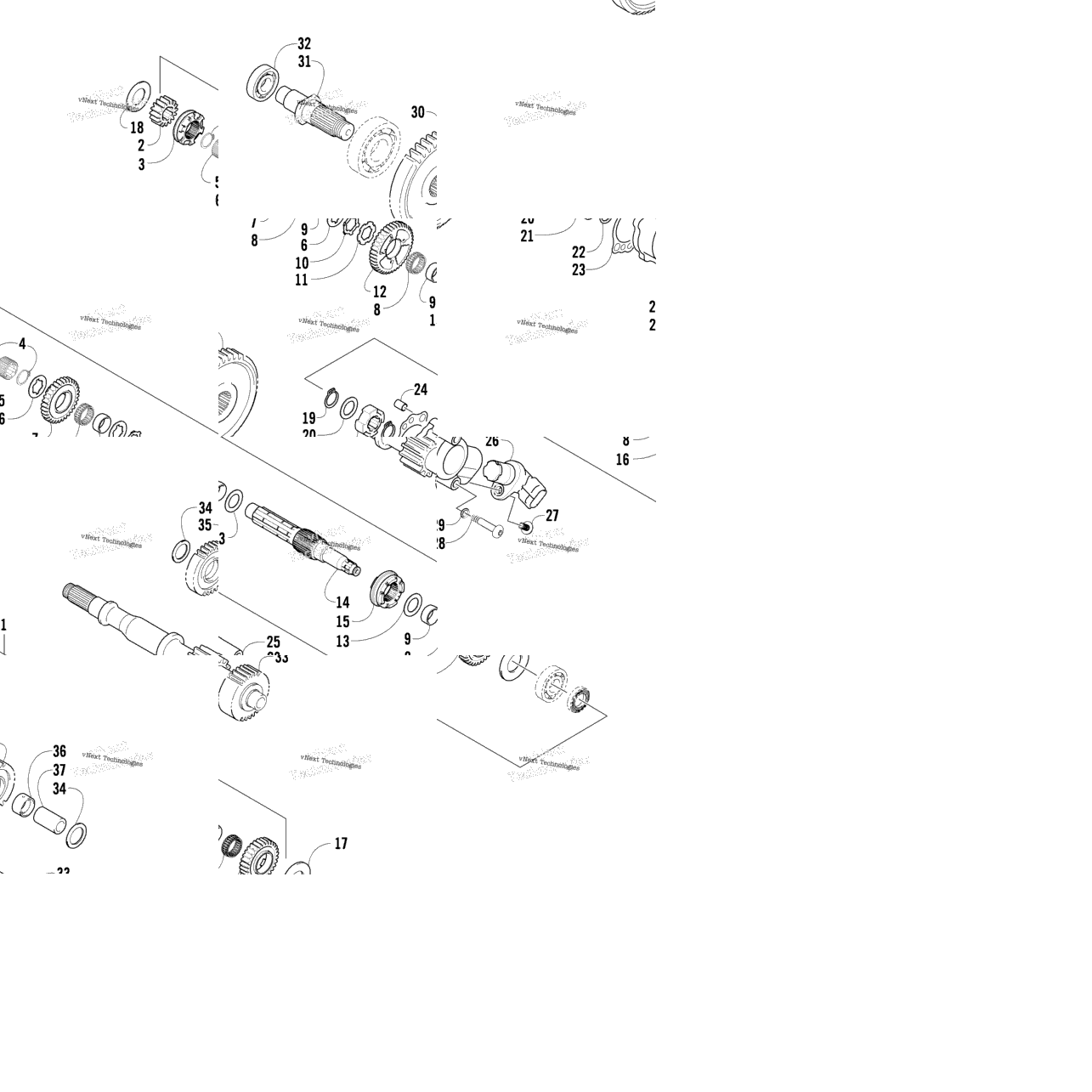 Secondary Transmission Assembly
