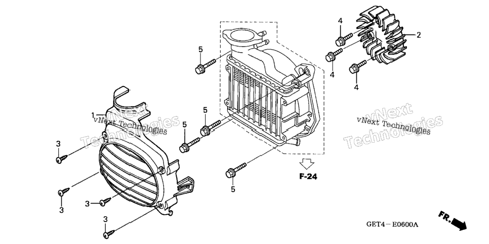 Cooling Fan + Fan Cover