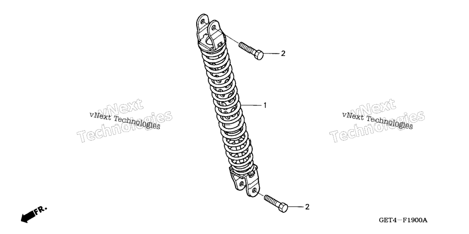Rear Shock Absorber