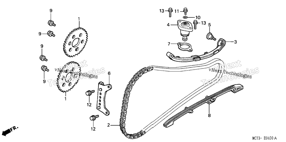 Cam Chain@Tensioner