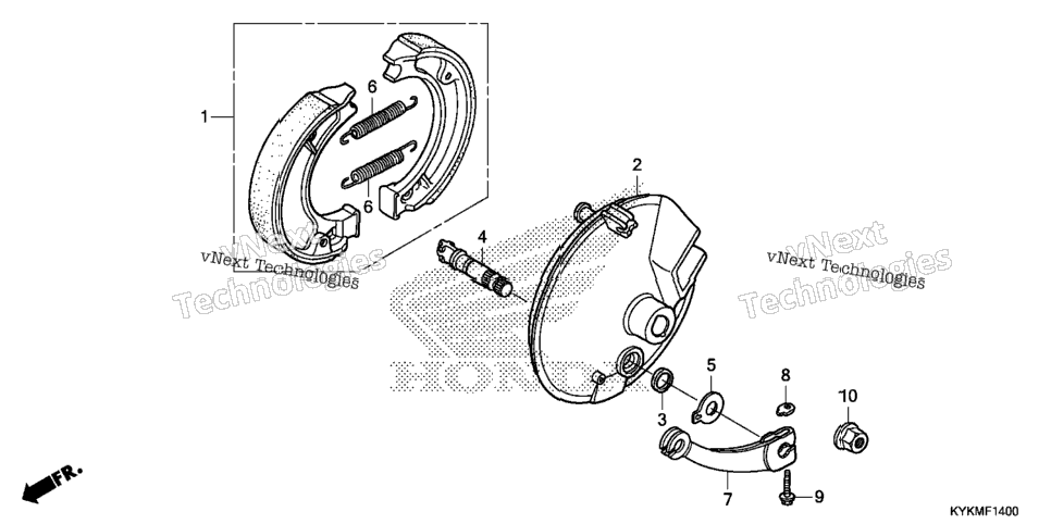 Front Brake Panel