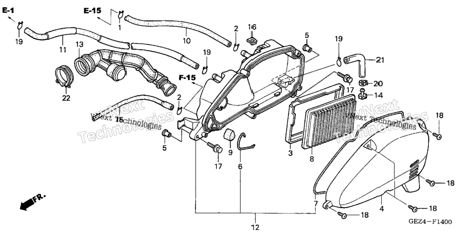 Air Cleaner ('03-'05)