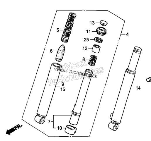 Front Fork + Front Cushion