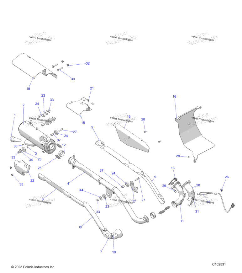 Engine, Exhaust
