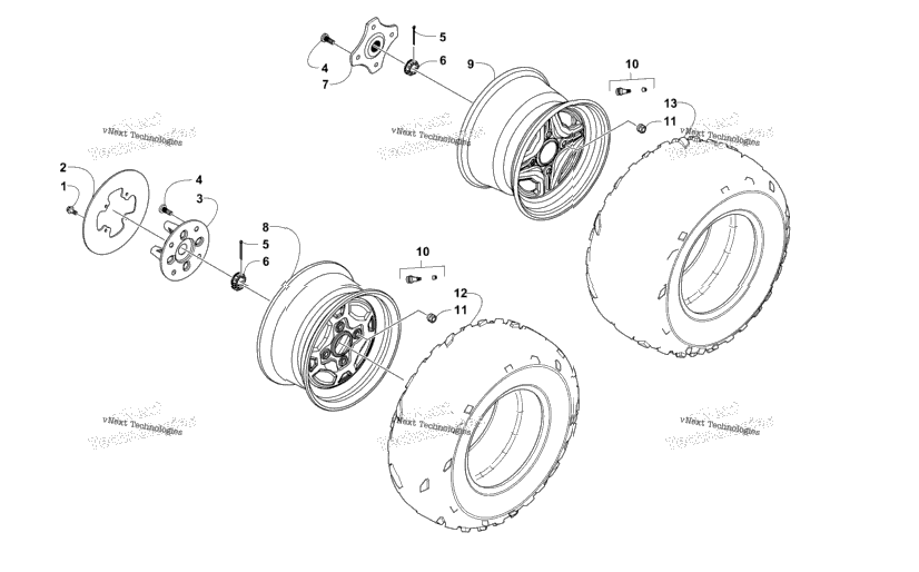 Wheel And Tire Assembly