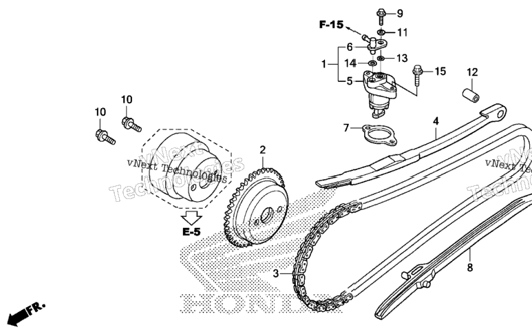 Cam Chain@Tensioner