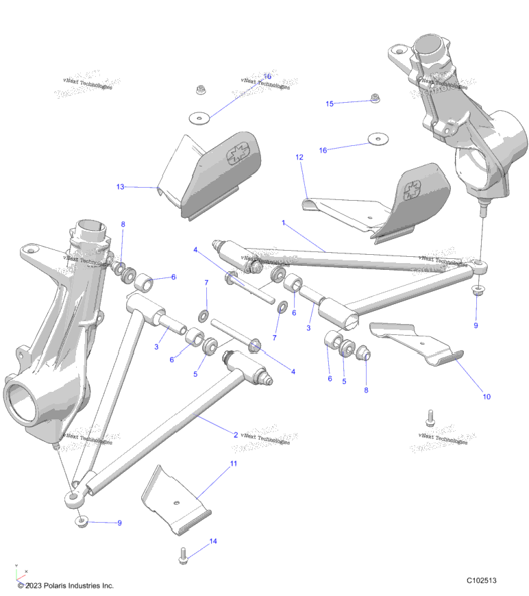 Suspension, Aarm & Strut Mounting