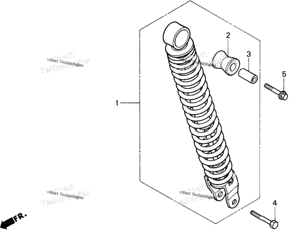 Rear Shock Absorber