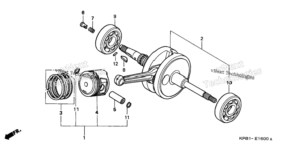 Crankshaft + Piston