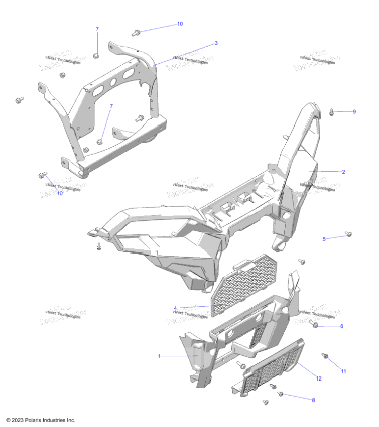 Body, Front Bumper & Mounting