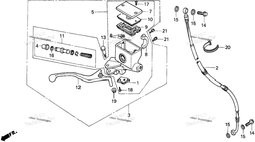 Front Brake Master Cylinder