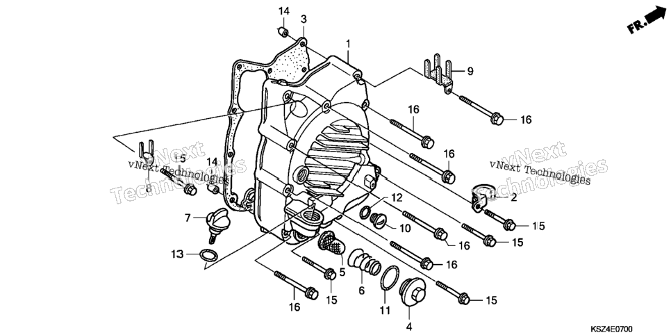 Right Crankcase Cover