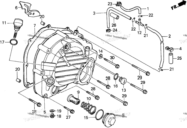 Right Crankcase Cover