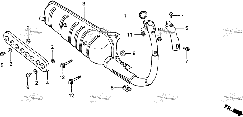 Muffler 88-93