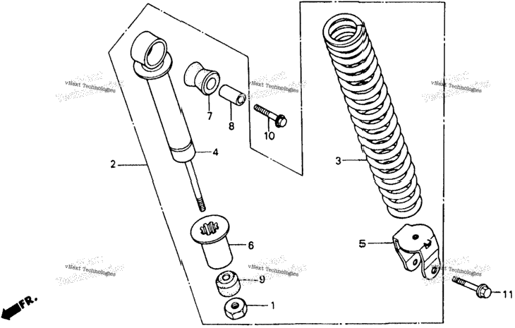 Rear Shock Absorber