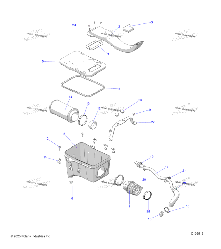 Engine, Air Intake System