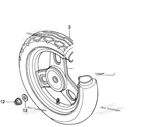 Rear Wheel