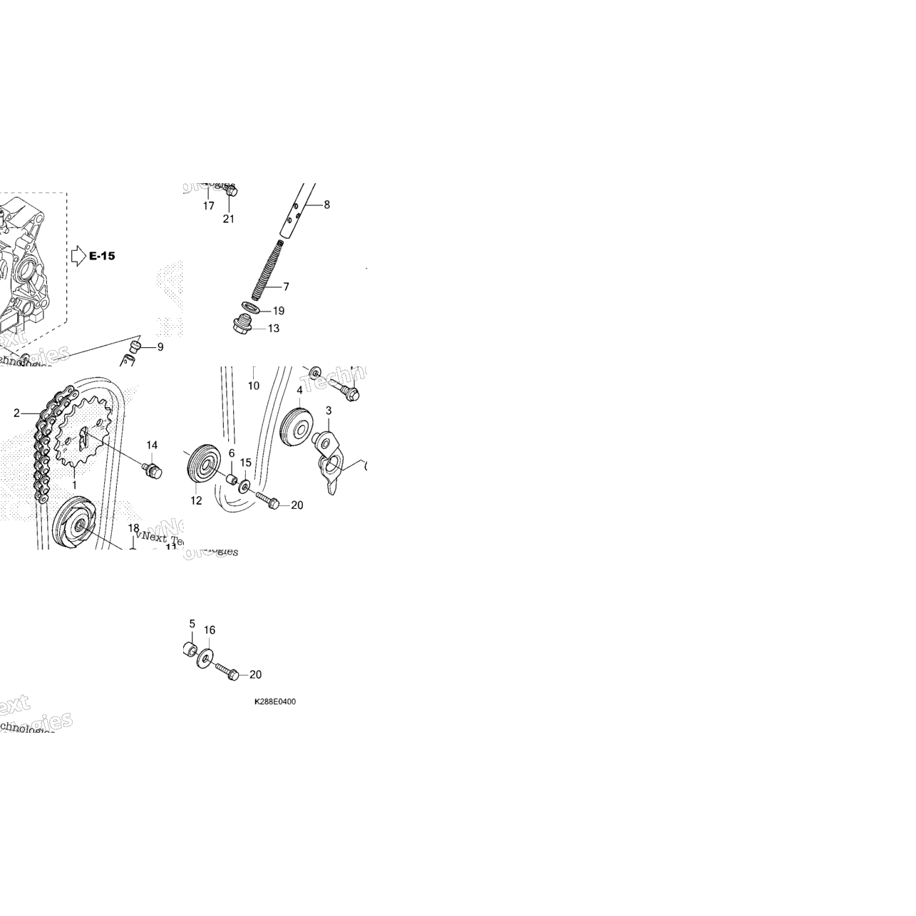 Cam Chain@Tensioner