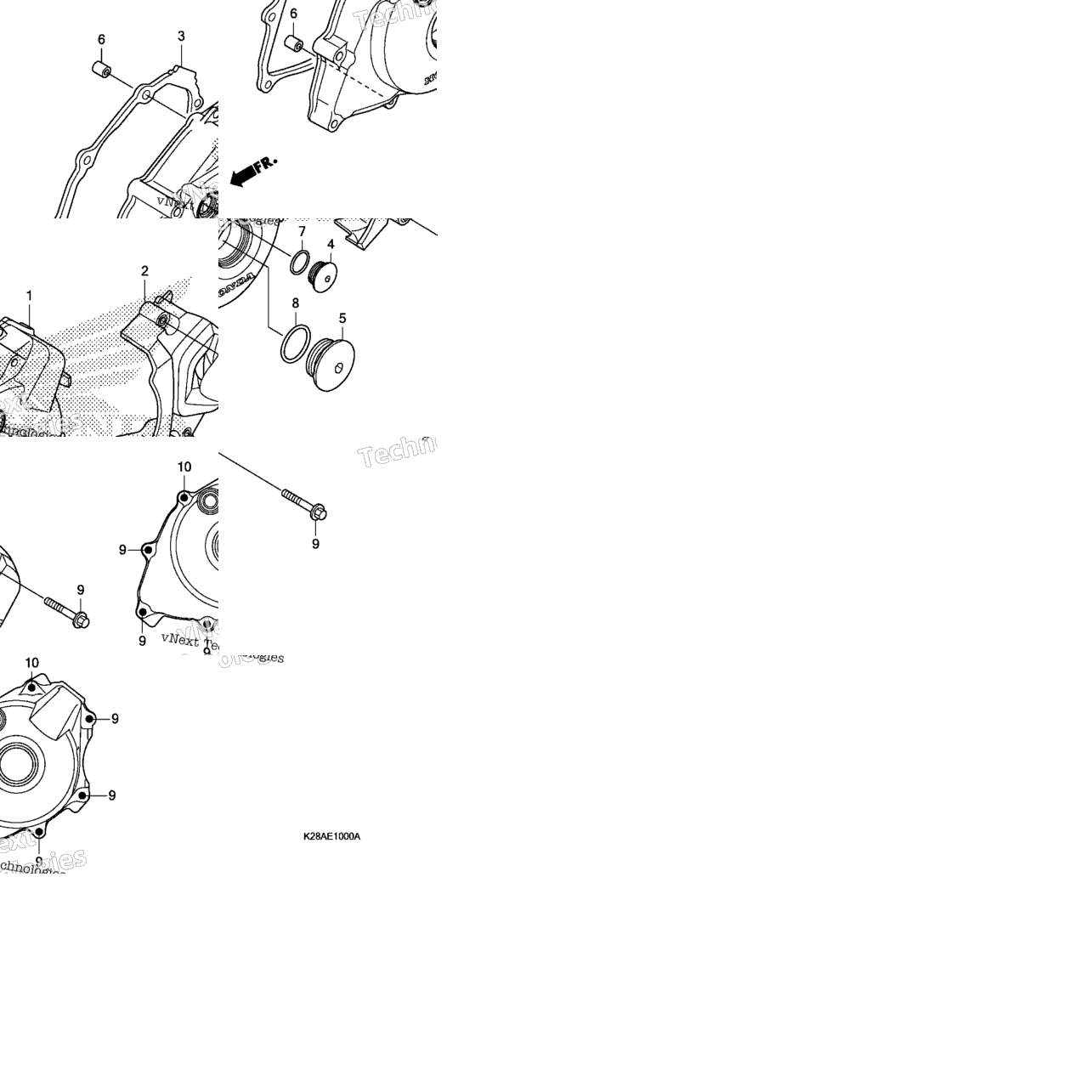 Left Crankcase Cover