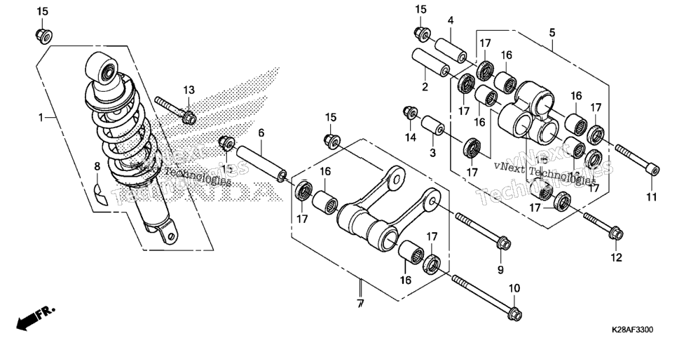 Rear Shock Absorber