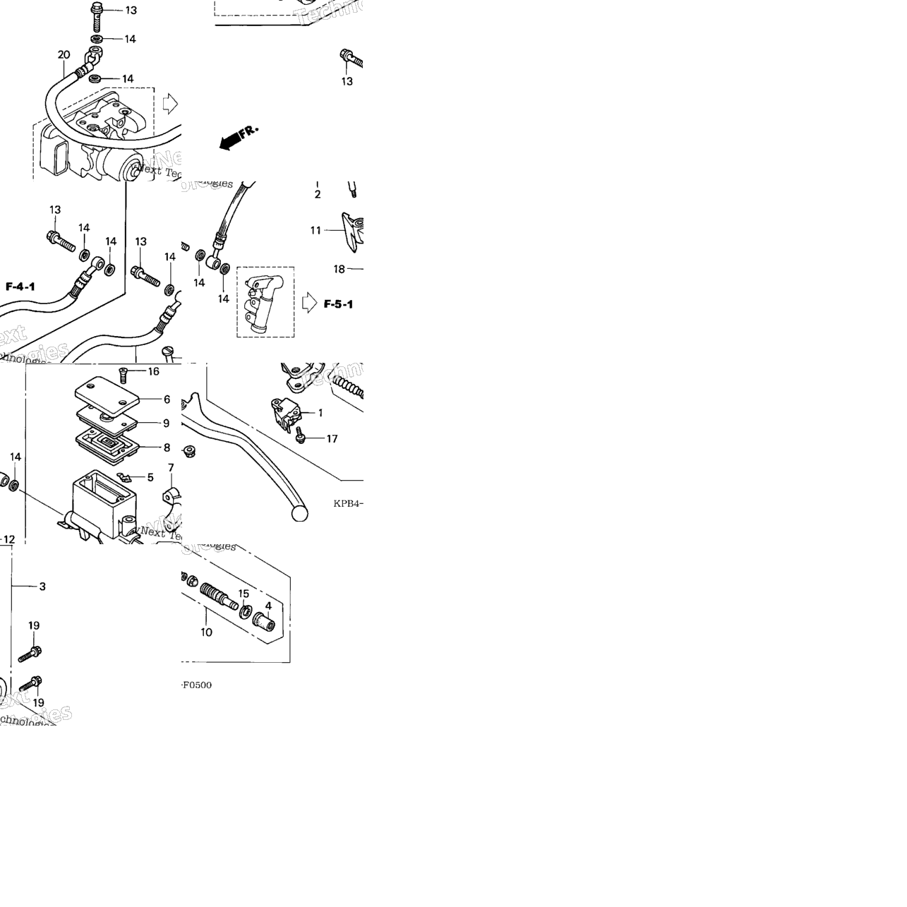 Rear Brake Master Cylinder