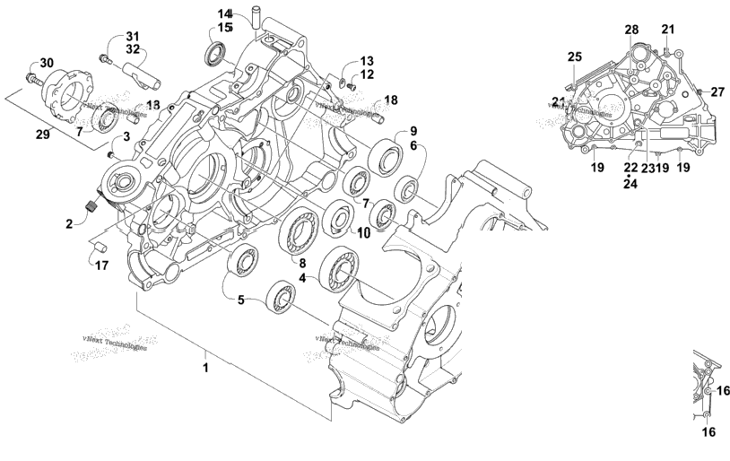 Crankcase Assembly