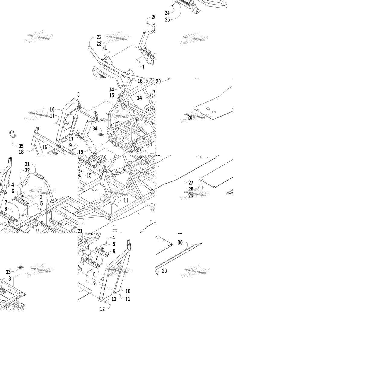 Frame And Related Parts