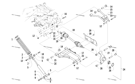 Rear Suspension Assembly