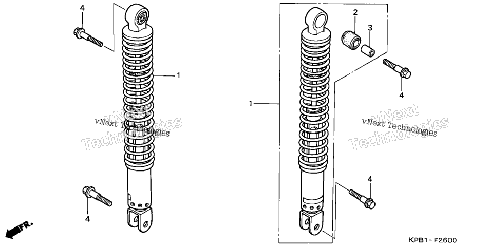 Rear Shock Absorber