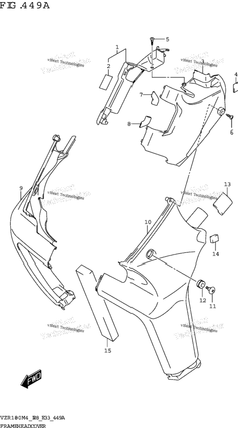 Frame Head Cover (Vzr1800)
