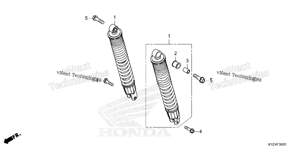 Rear Shock Absorber