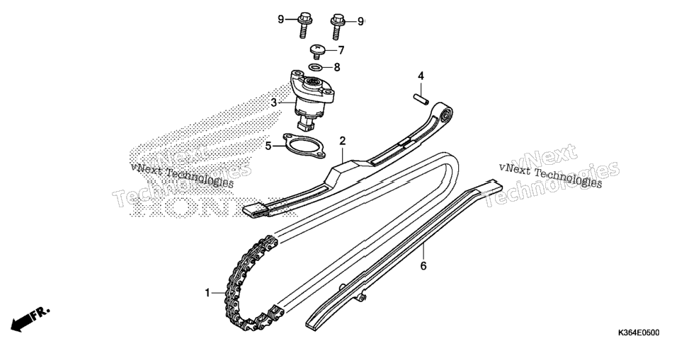 Cam Chain@Tensioner