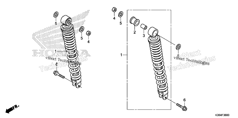 Rear Shock Absorber