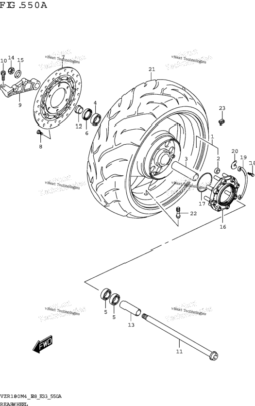 Rear Wheel