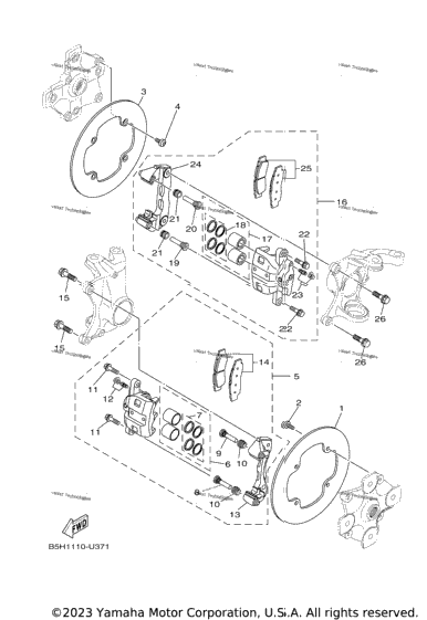 Front Brake Caliper
