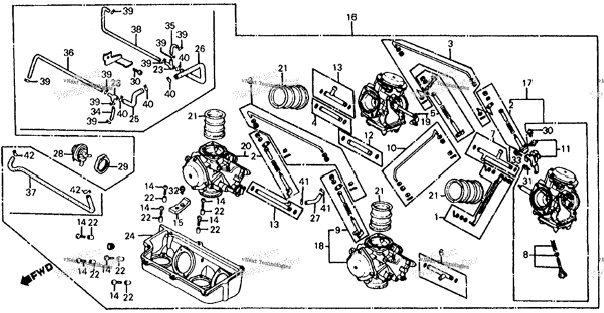 Carburetor Assy. + Carburetor Link
