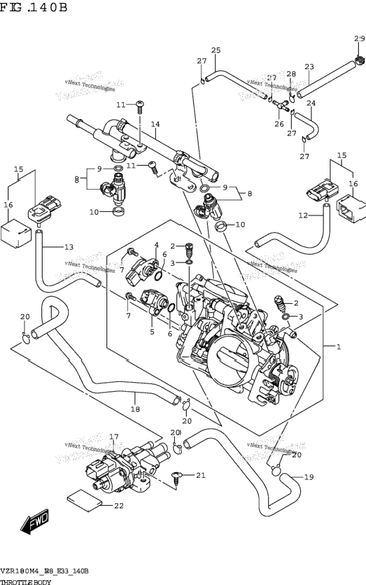 Throttle Body (E33)