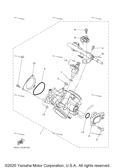 Throttle Body Assy 1