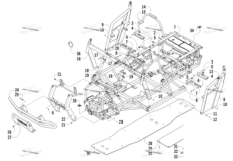 Frame And Related Parts