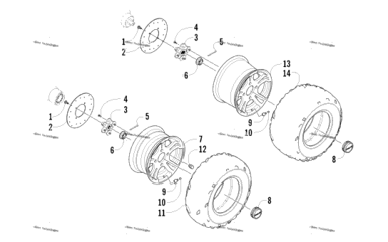 Wheel And Tire Assembly