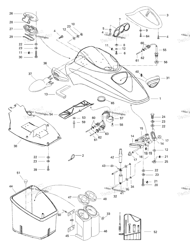 Front Storage Compartment